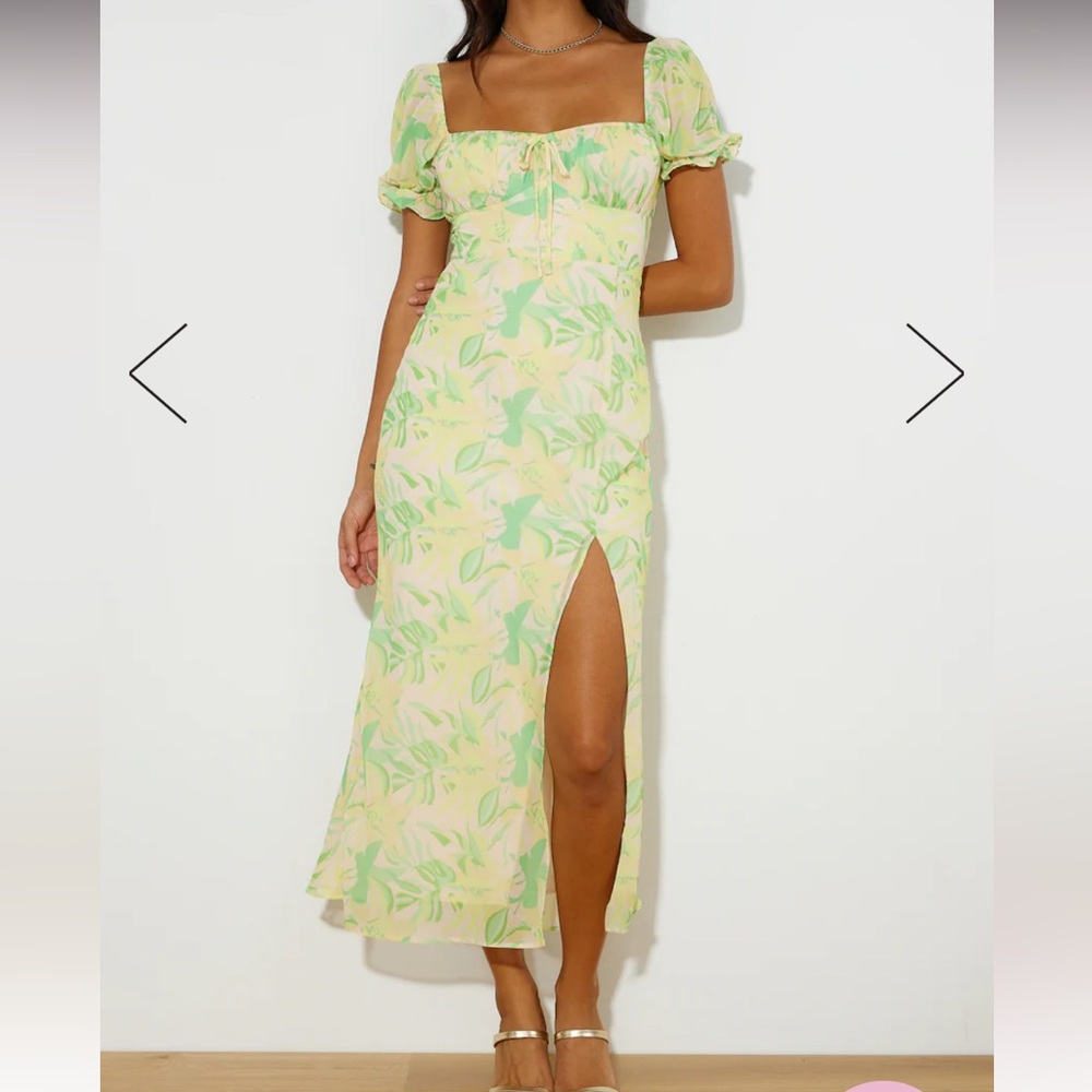HELLO MOLLY floral MIDI dress 🌸